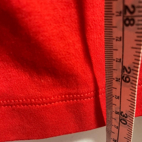 New York & Company Vibrant Red shorts jumper - Picture 6 of 12